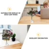 Love Flower Arrangement Base Fake Rose Display Heart Shape Holder Container Single Shelf Acrylic 4