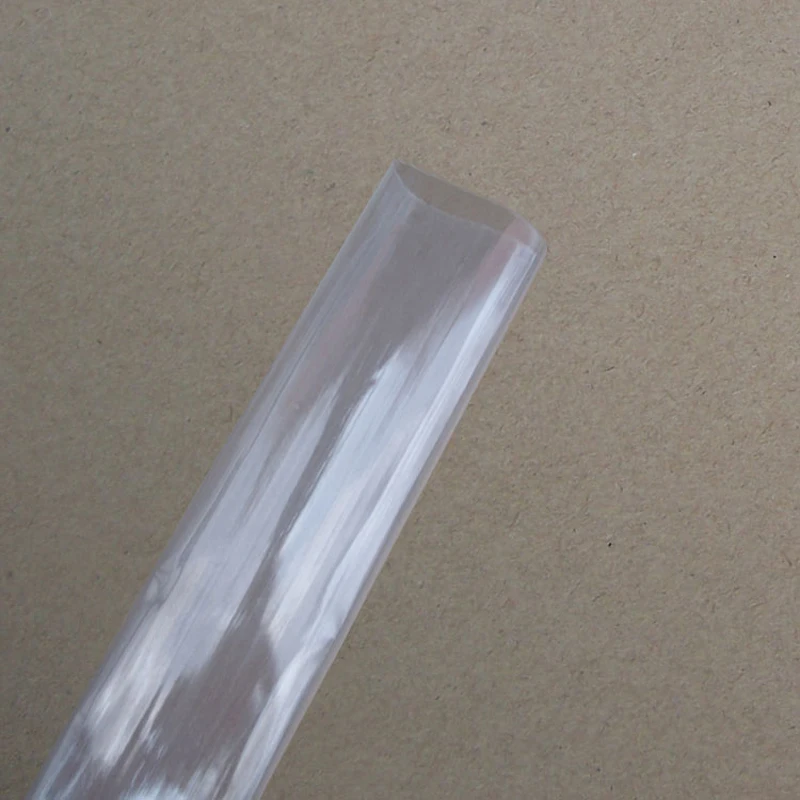 1 Meter Clear Dia 1 2 3 4 5 6 7 8 9 10 12 14 16 20 25 30 40 50 mm Heat Shrink Tube 2:1 Polyolefin Thermal Cable Sleeve Insulated