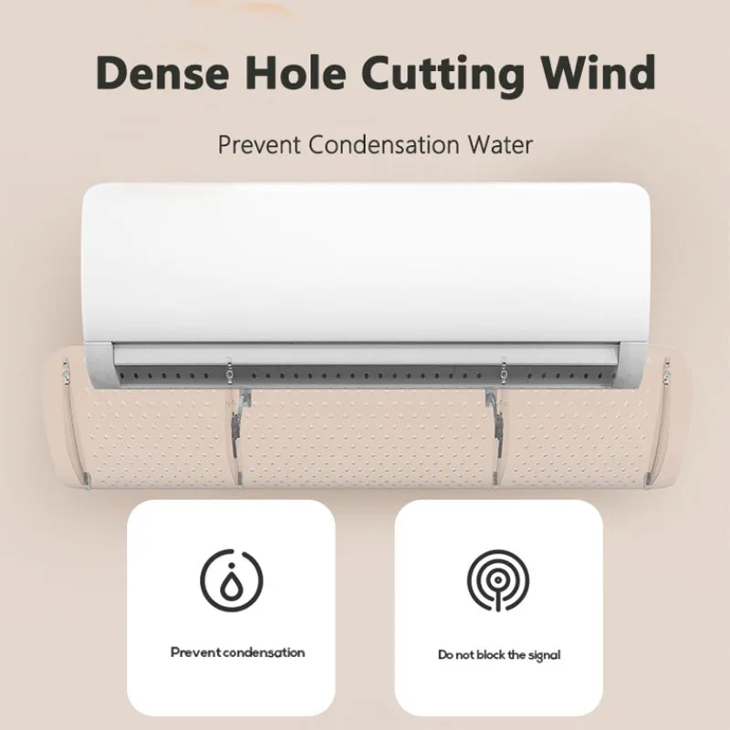 Déflecteur D'Air Pour Climatiseur De Fenêtre, Déflecteur De Climatisation,  Anti-Condensation, Empêche Le Soufflage Direct, Co[u2787] - Cdiscount  Bricolage