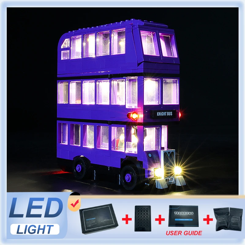 

LED Light Kit For LEGO 75957 The Knight Bus（Only LED Light,Without Building Blocks ）