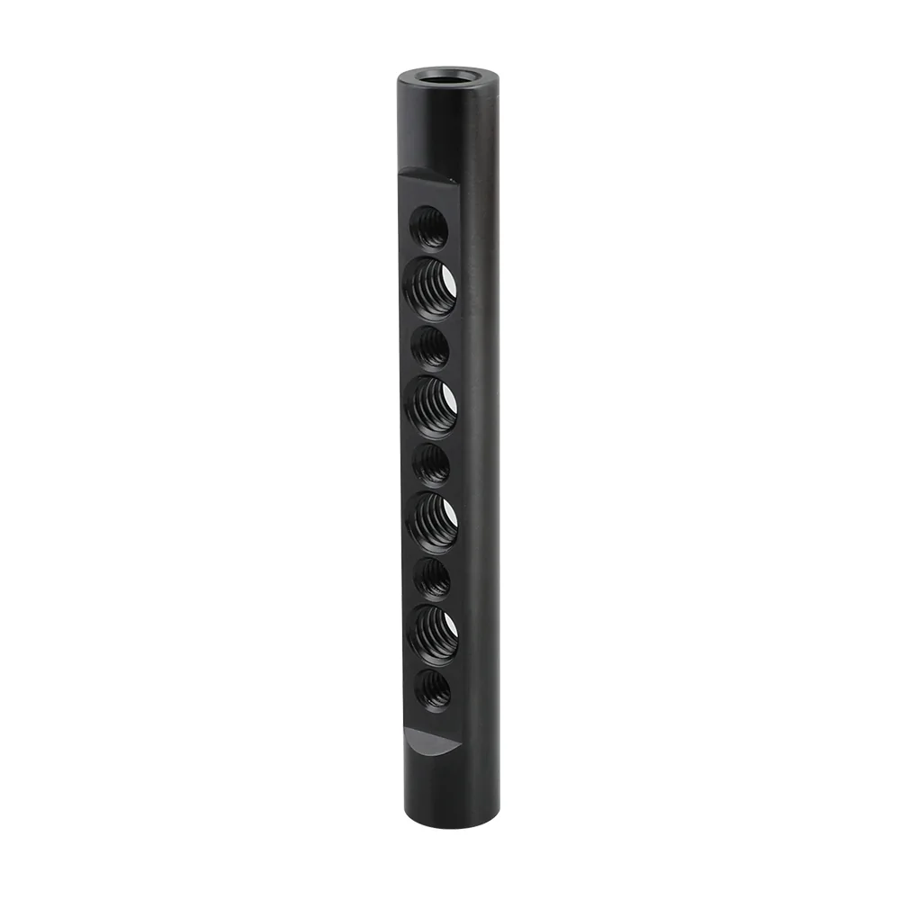 15mm Aluminum Cheese Rods Multiple Lengths with Internal 3/8" Mounting Points On Either End