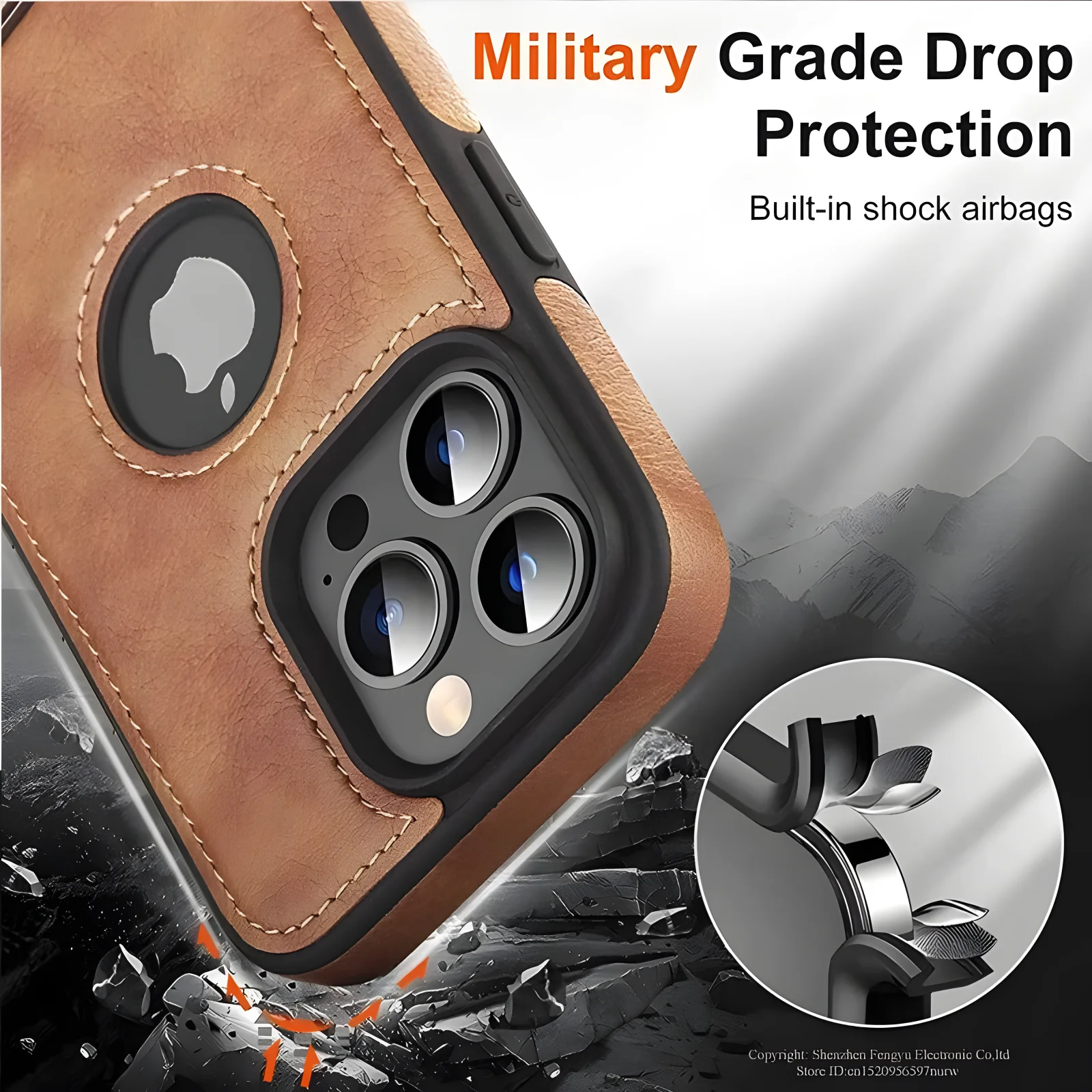 Luxury PU Leather Phone Case with Kickstand for iPhone 15 Pro Max 14 Plus 13 12 11 Mini Soft Grip Luxury Back Cover with Stand