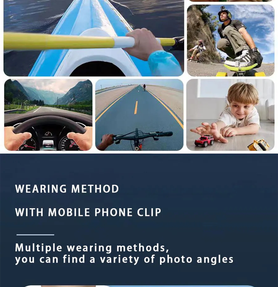 Description Picture 6 of itemAdjustable Camera Chest Strap POV / VLOG Neck Holder Mount Harness for Gopro Hero Insta360 DJI Osmo Action Camera Accessories