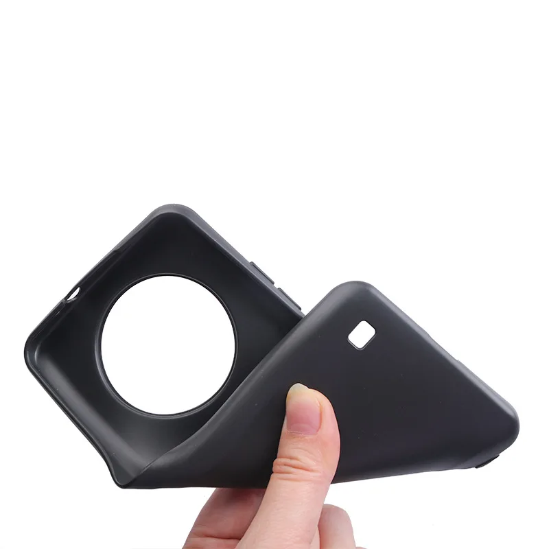 ZTE 블레이드 A73 5G 케이스 용 블랙 소프트 실리콘 Funda ZTE 블레이드 A73 5G 커버 용 6.52 인치 소프트 TPU 양질 Coque