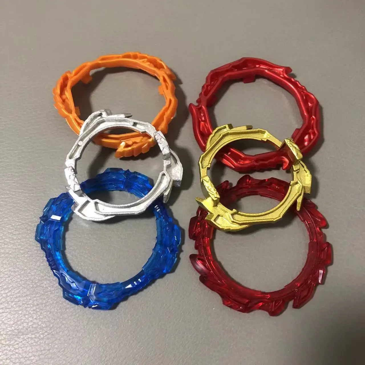 6 PCS Gears Set Spinning Tops Toys Children spinning top toy battle top toy battle tops gyroscope toy