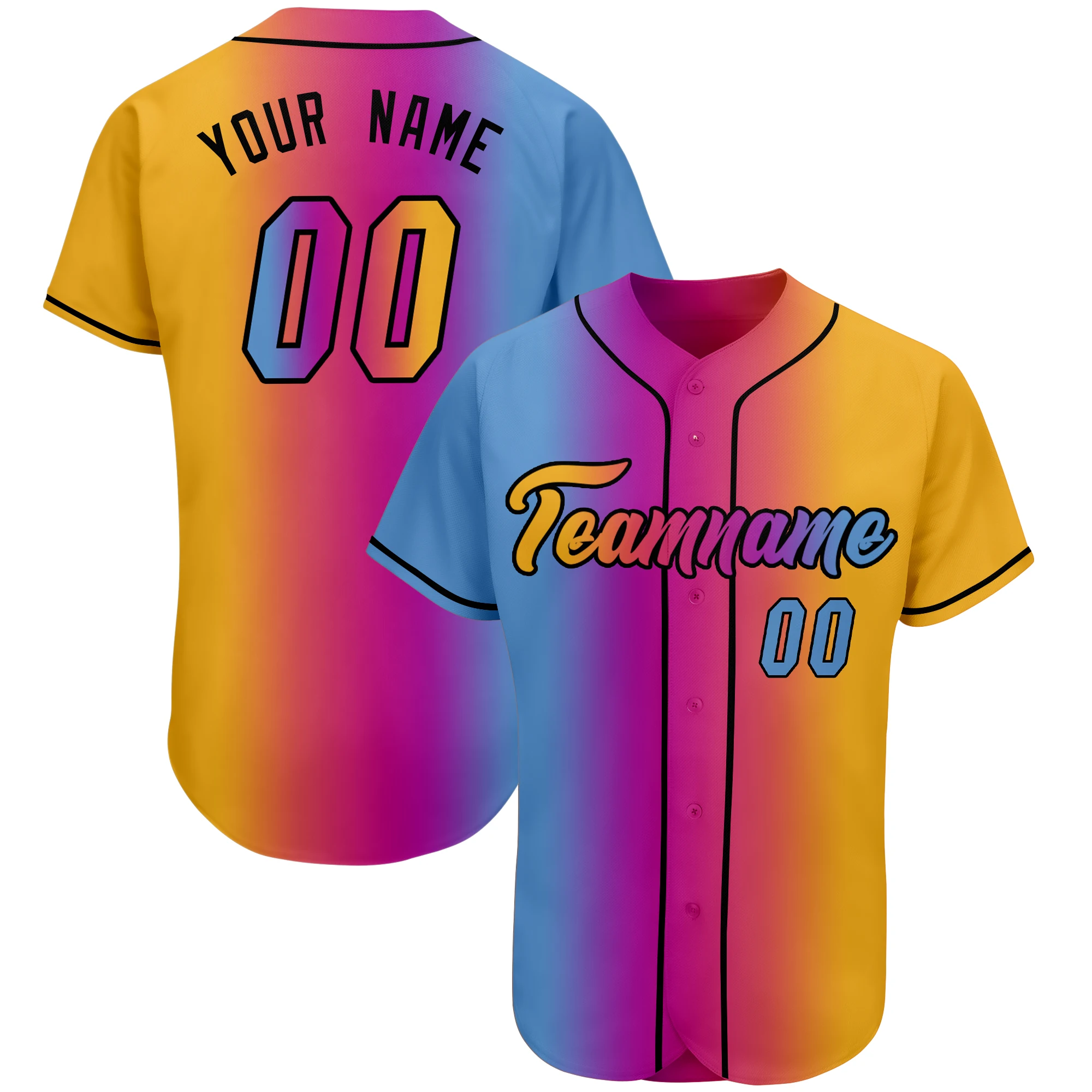 Camiseta de Beisbol para Hombre, Camisa de béisbol masculina de sublimación  personalizada, transpirable, más barata130 Gao Jinjia LED