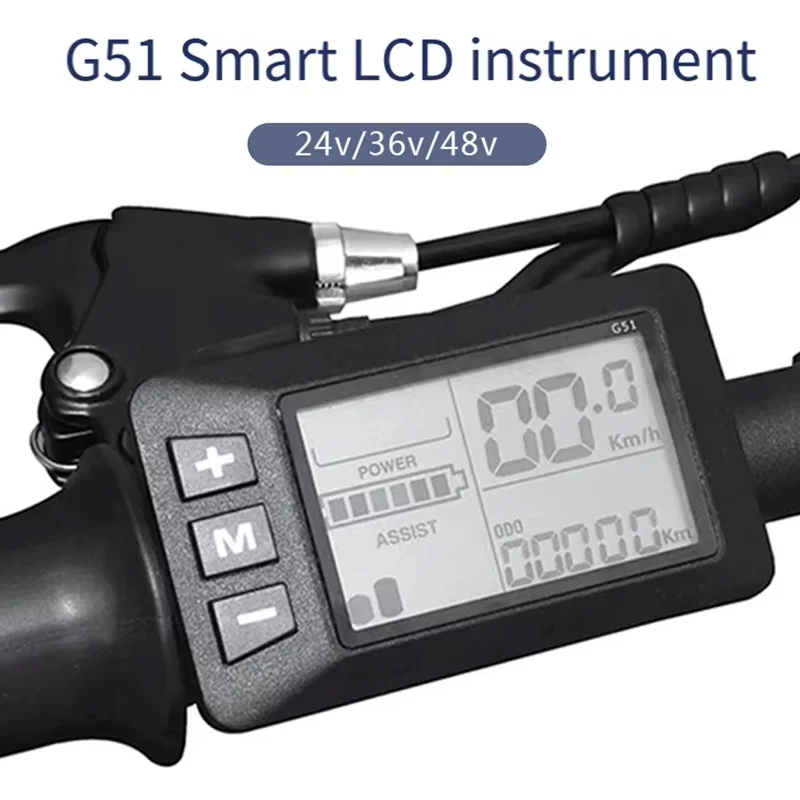 防水電動自転車ディスプレイ,24v/36v/48v,制御パネル,861 - AliExpress