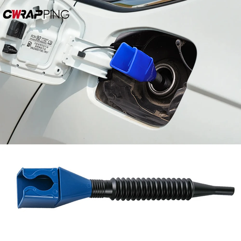 Refueling Funnel Motorcycle Refueling Funnel Telescopic Car Engine Oil Filter Transfer Foldable Plastic Funnels for Car Motorcycle Tool 1/2/3pcs