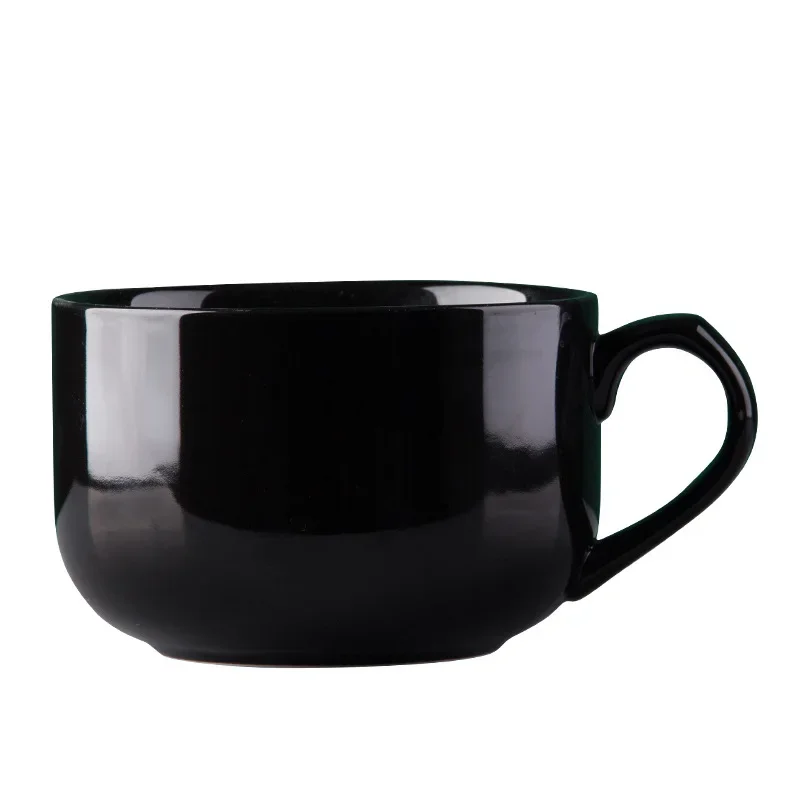 Large Capacity 700ml Ceramic Mug and Bowl - Versatile and Novelty Gift