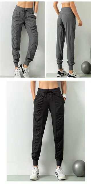 Prana Joggers Pants Womenwomen's Quick Dry Running Pants - Polyester Gym  Joggers With Pockets