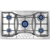 36" Gas Cooktop 5 SA F Sealed Burners Convertible Stainless Steel 2