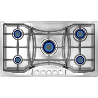 36" Gas Cooktop 5 SA F Sealed Burners Convertible Stainless Steel 2