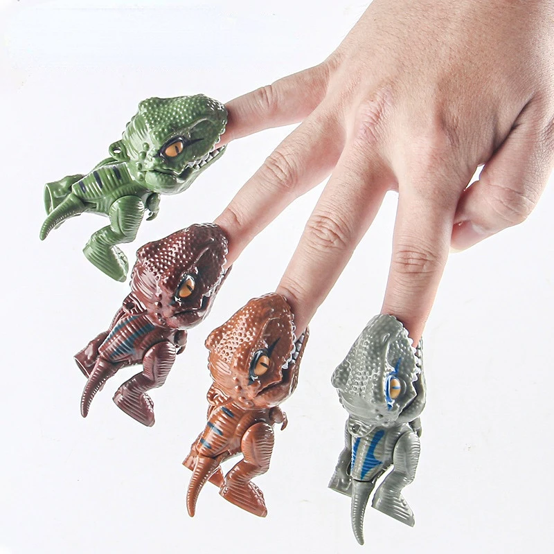 

Bite Finger Dinosaur Toys Multi-joint Swing Tyrannosaurus Rex Bite Finger Does Not Hurt Hand Funny Gift Stress Reliever Toys