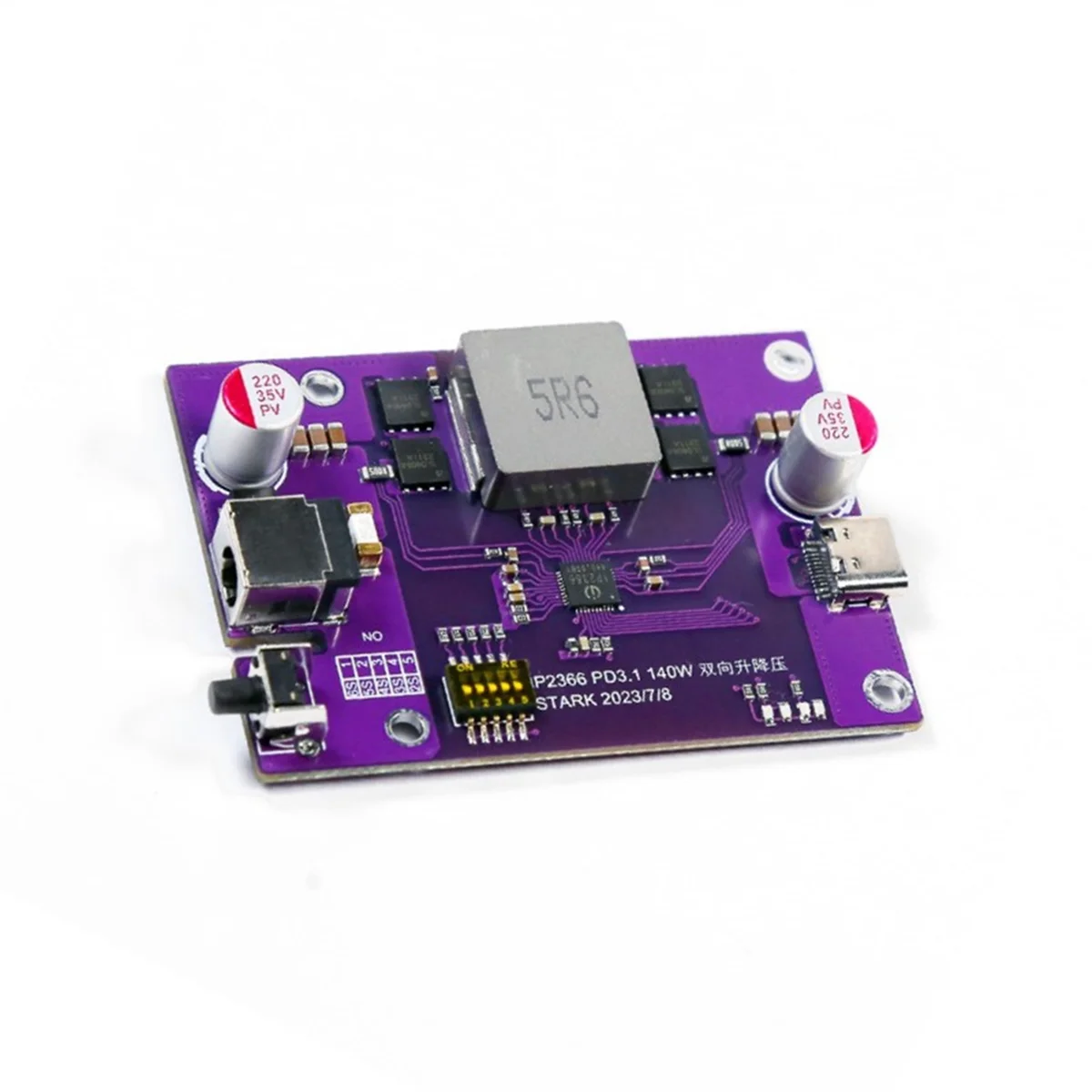 PD3.1 140W Power Bank DIY Module 2S/3S/4S/5S/6S Switchable IP2366 Bidirectional Boost Li-Battery Fast Charging Module,A3 2