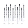 2-20Pcs 1ml-10ml Plastic Reusable Syringe For Measuring Nutrient Hydroponics Kithchen Tool 4
