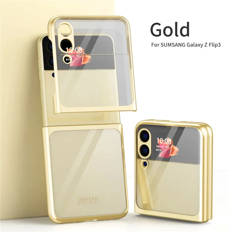 

Зеркальный чехол-бампер для Samsung Z Flip 3 ZFlip3