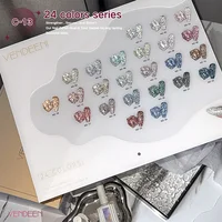 Vendeeni Super Sparkle Unique 24 couleurs réfléchissant Disco Gel vernis TPO HEMA gratuit diamant paillettes Gel vernis à ongles fournitures 2