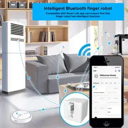 AUBESS Smart Switch Fingerbot Robot Chargeable Smart Mechanical Arms Tuya/ Smart Life APP Remote Control Work With Alexa Google