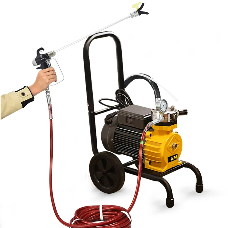 KM High Quality Household Wall Paint Spray Gun Airless Paint Sprayer Electric Painting Spray Pump 4