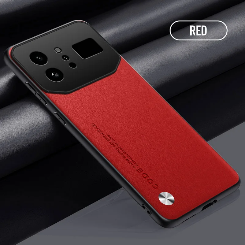 Sleek and Slim Plain Leather Protective Case