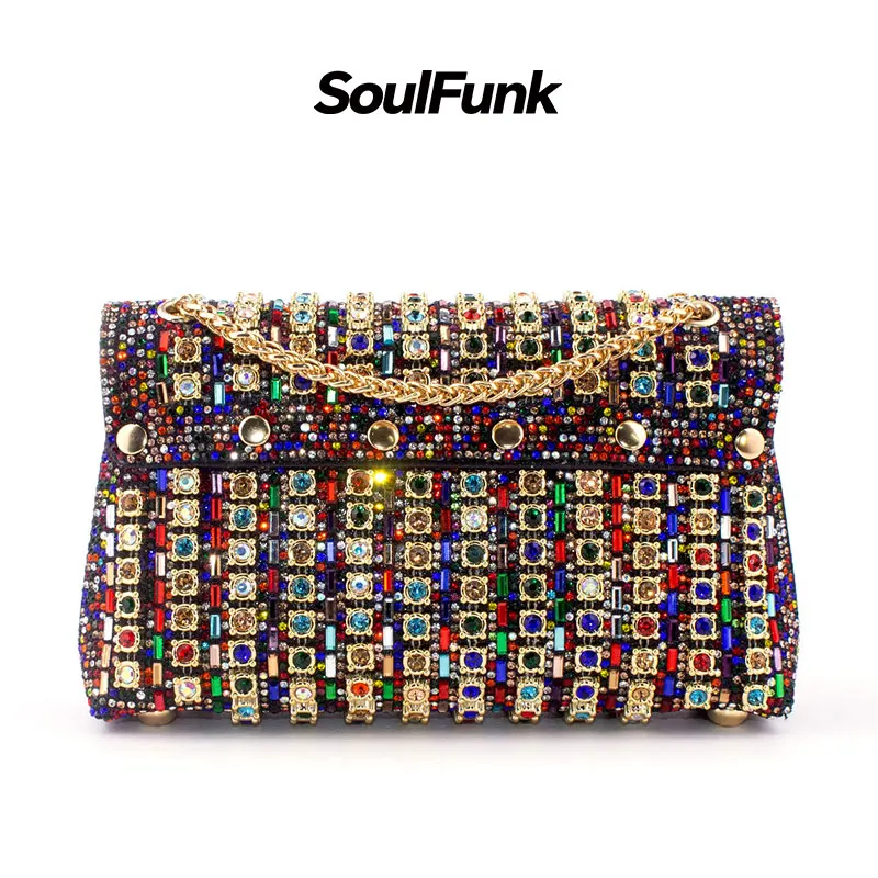 Glitter Bling,Shiny Glamorous,Elegant Glitter/Bling Stylish Luxury Lightweight, Rhinestone Decorated Fashion Evening Bag Dinner