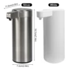 Automatic Liquid Soap Dispensers 304 Stainless Steel Touchless Usb Recharge Waterproof Intelligent Bathroom Kitchen Accessories 5