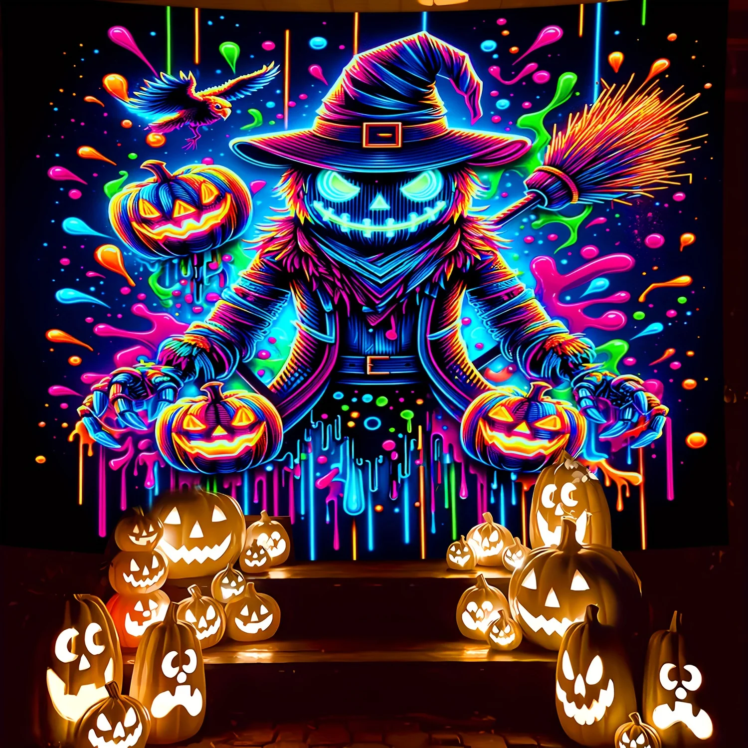 Luminous Halloween Garden Decoration - Easy to Hang Fluorescent
