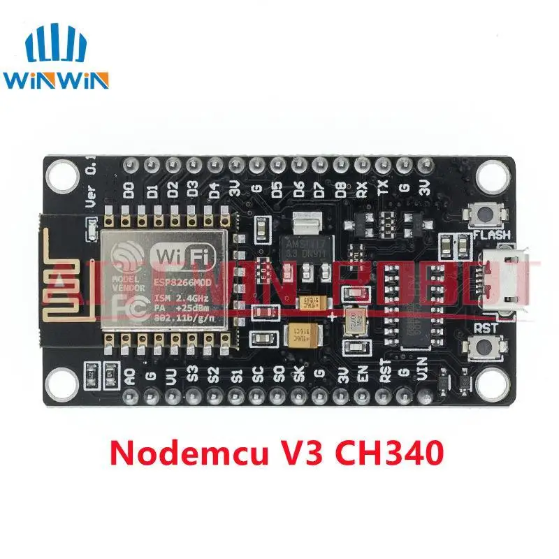 รูปสินค้า โมดูล ESP8266 ไร้สาย สำหรับโปรเจกต์ IoT