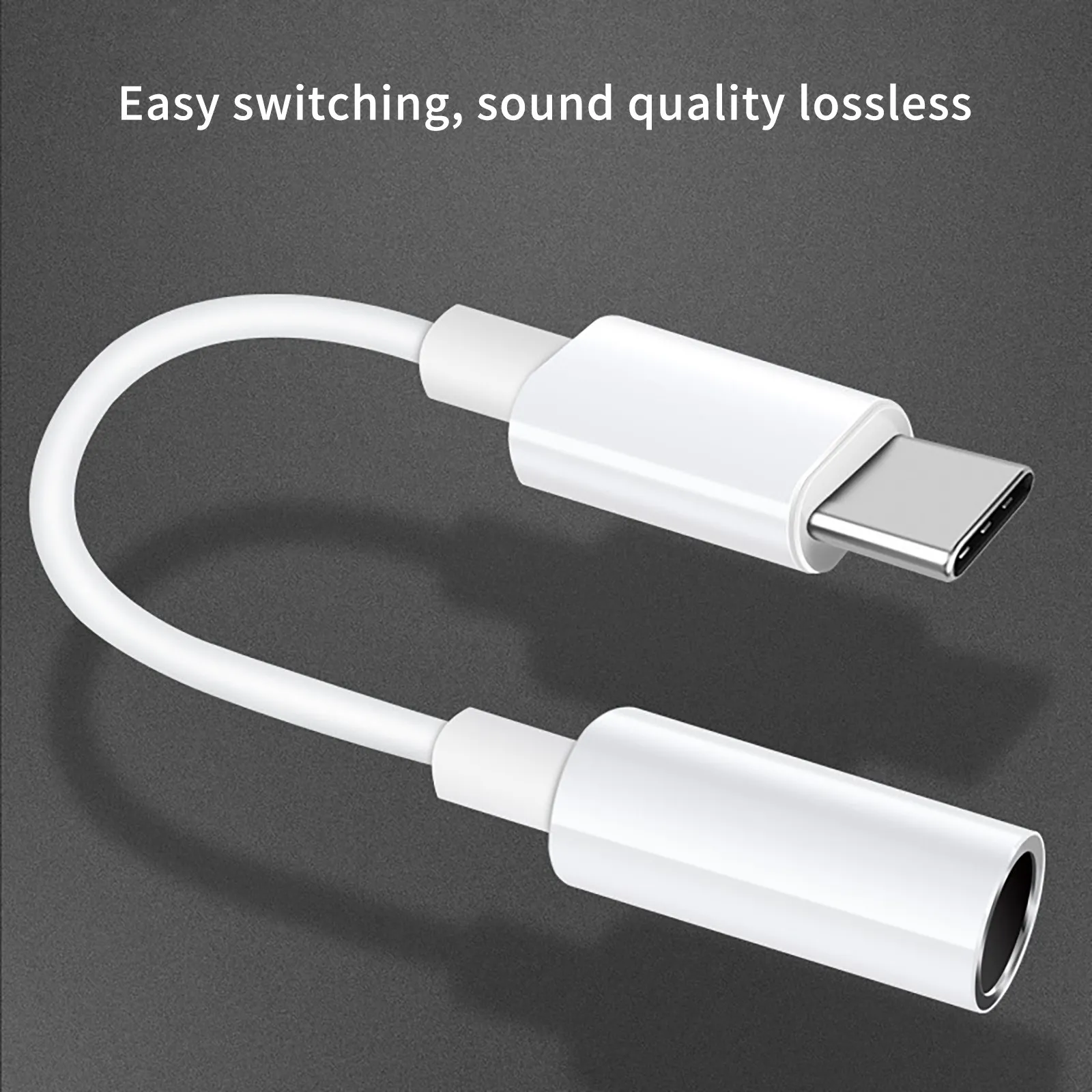 Usb Type C To 3.5mm Aux Adapter Type-c 3 5 Jack Audio Cable for Samsung Galaxy S21 Ultra S20 Note 20 10 Plus Tab S7 S7+ Adapter type c to 3.5mm adapter usb to 3.5mm adapter 3.5mm audio cable type c aux adapter type c to aux adapter 3.5mm audio adapter