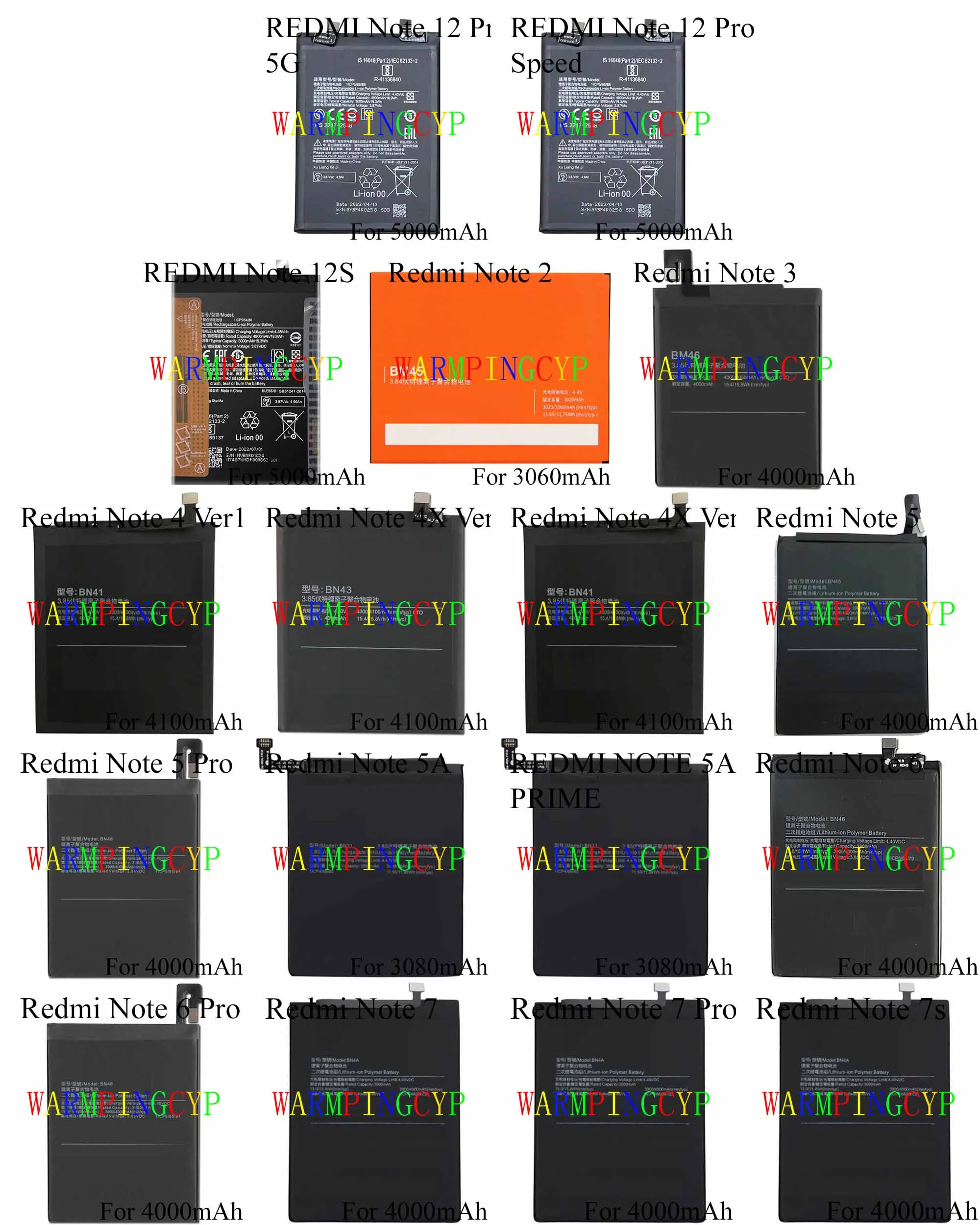M1901f71 battery Clearance