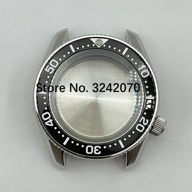 Seiko SPB185/SPB187J1 modified case for NH35/36/4R/6R movement  dial  200 meters depth waterproof watch modification