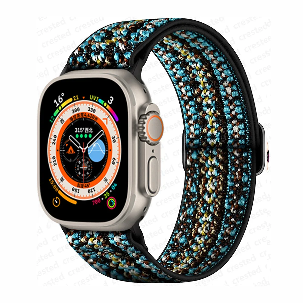 Durable Nylon Elastic Watch Strap Bracelet