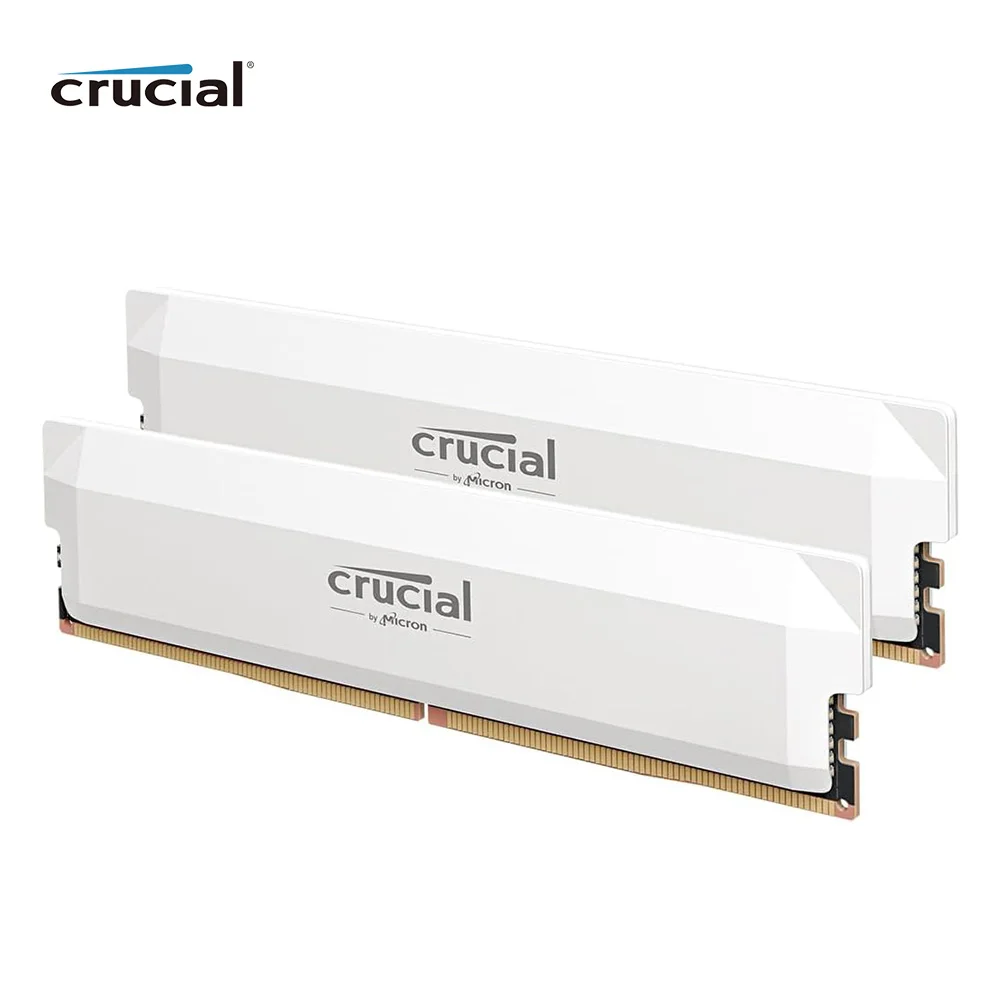 thumbnail image 4 of Kit de memoria RAM Crucial Pro DDR5 de 32 GB (2 x 16 GB) CL36 de 6000 MHz, memoria para juegos de escritorio con overclocking, compatible con Intel XMP 3.0 y AMD Expo, 4 of 5