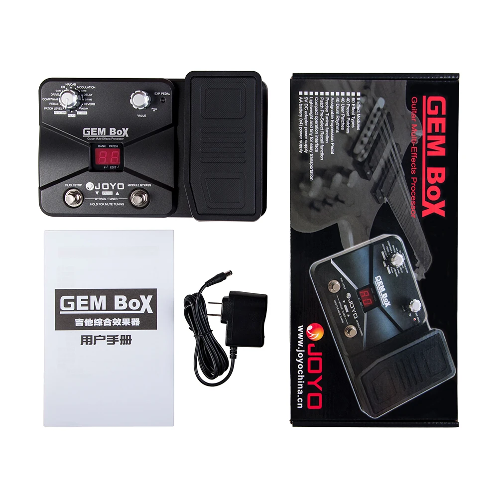 GEM BOX Guitar Multi Effects Processor Classic Speaker Simulation Effect Express