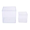 1Pc Transparent Acrylic Boxes With Cover Organizer Gift Packing Box Food Candy Storage Container For Home Figure Toy Display 1