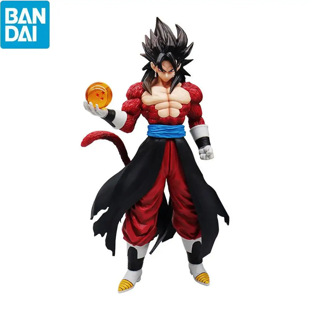 

Bandai Dragon Ball Super Saiyan 4 Son Goku 29.5 Cm Animecollectible Toy Periphery Model Boy Birthday Gift Original New In Stock