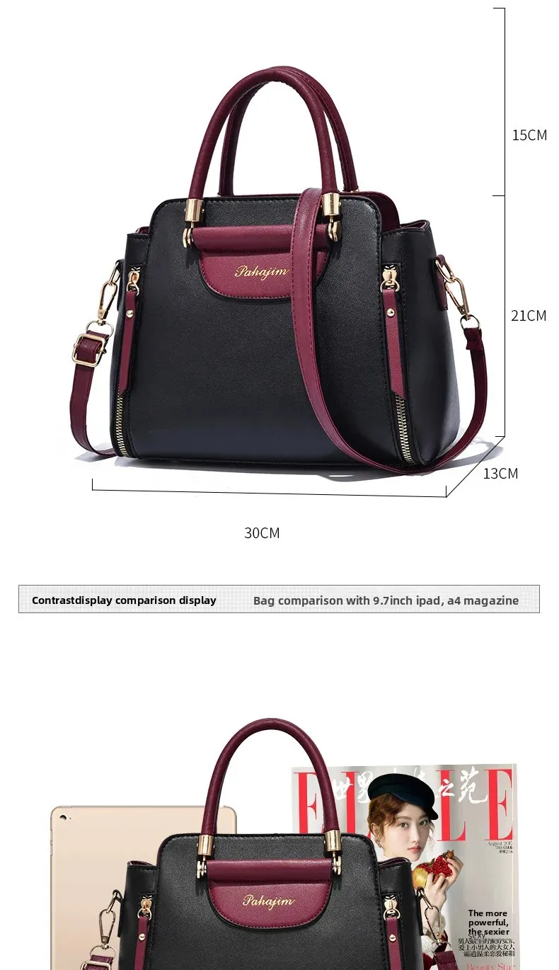 PU Leather Backpack Versatile Style