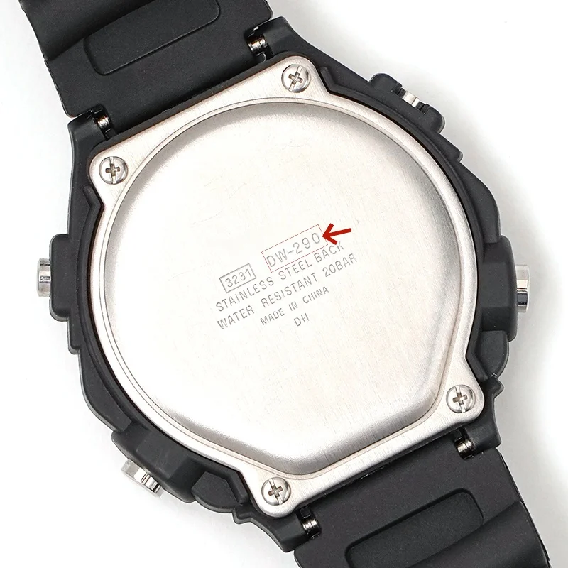 Durable & Comfortable 19mm Resin Rubber Watch Strap with Raised Ends