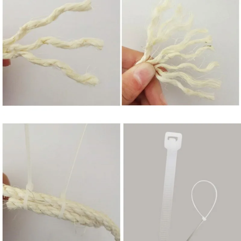 Title 7, 3M/5M Sisal Rope Cat Tree DIY Scratching Post T...