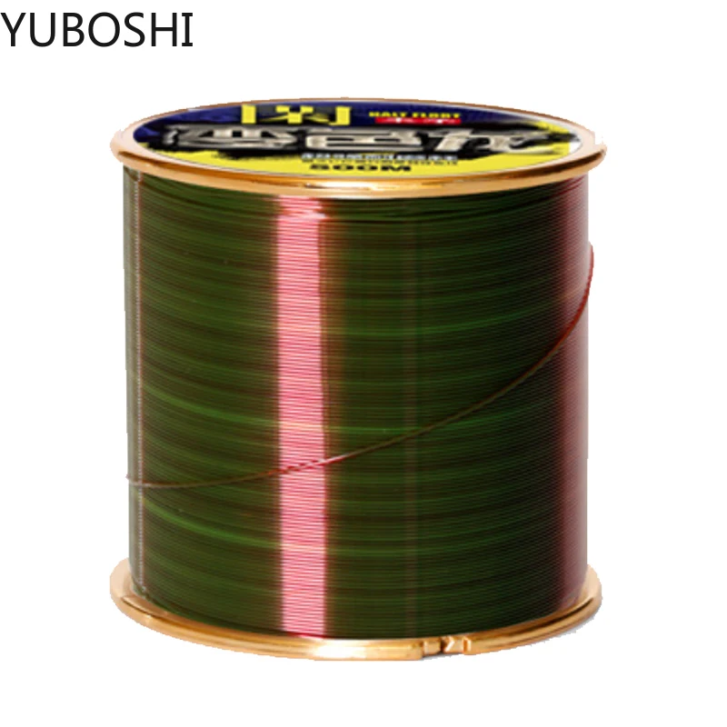 

YUBOSHI Newest Tough 0.6#-8# Super Smooth Carp Fishing Line 500M Japanese Durable Nylon Monofilament Line