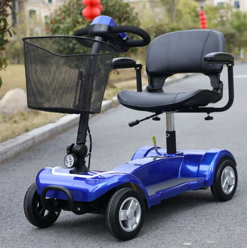 2023 Vendita Calda 4 Ruote 250W Scooter Per Anziani