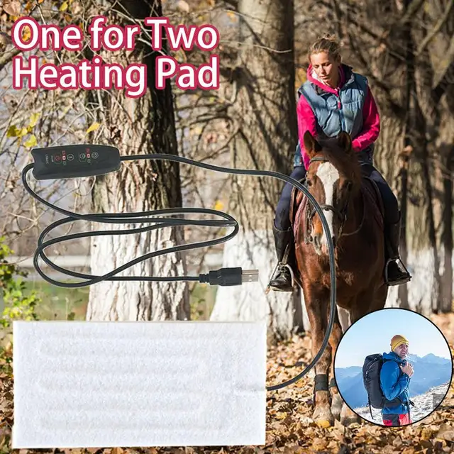 Téli Fűtött Betét Ruhákhoz Hordozható Vízálló, Összecsukható Fűtőpárnák Állítható Hőmérsékletű Fűtési Elemmelegítő Szerszám - Image 5