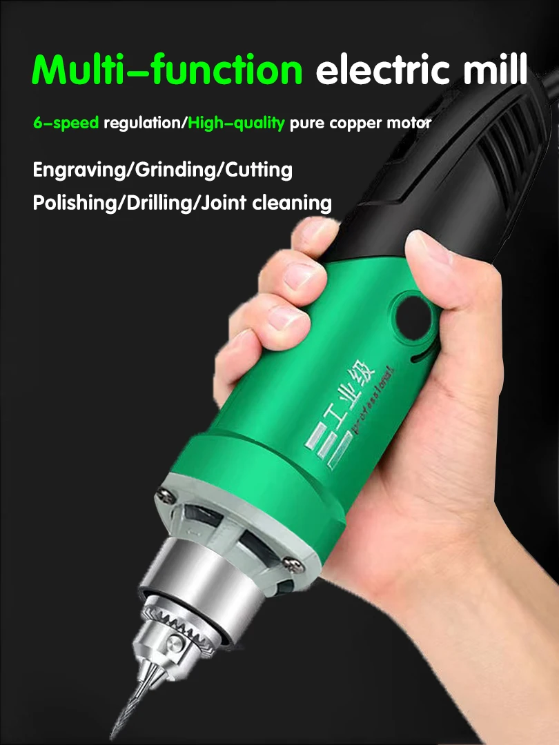 Dremel 260W/480W High-Power Engraver Electric Drill Engraving Rotary Tool Flexible Shaft 6-Position Variable Speed Polishing 2