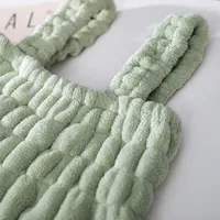 New Wearable Bath Towel Dress Women's Fast Drying Beach Spa Magical Nightwear Sleeping Shirts Clothes Bathrobe Bath Skirt 6