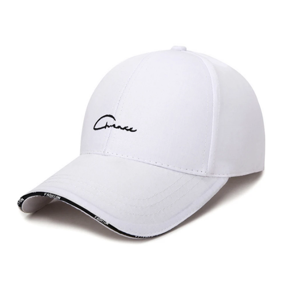 Chapeau hommes et femmes printemps et été Baseball Hipster sauvage noir et blanc loisirs voyage casquette de Protection solaire 1