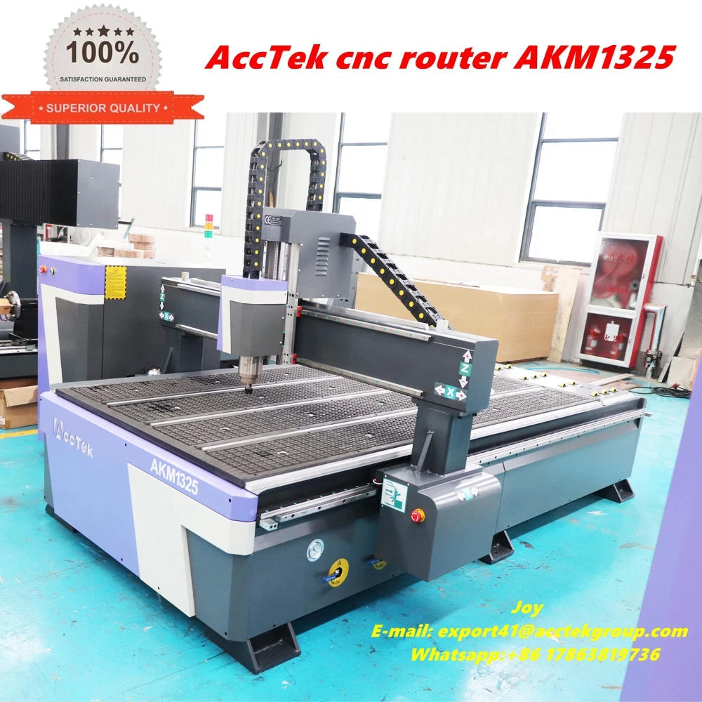 

New Design Cnc Router 4x8 3 Axis Cnc Wood Router 1325 1530 2030 Machine With Vacuum Table