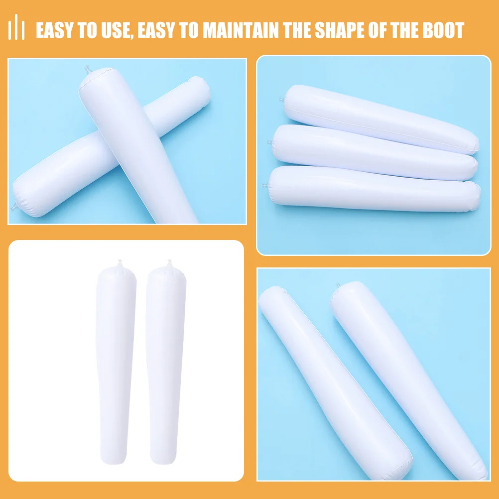 2 Pairs of Mid-height inflatable boot braces Boots Holders L Type Boots Shaper Shoes Support Inflatable Boots Shaper 6