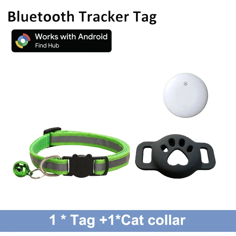 Universal Bluetooth Tracker with Holder - Pet Location Solution