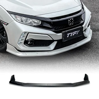 Car Accessories Front Bumper Lip Spoiler Side Splitter For Honda Civic 10th Gen Modifications Body Kit Mugen Style 1