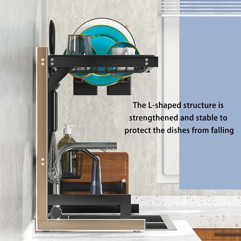 رف حوض المطبخ